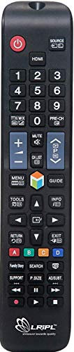LRIPL TV Remote Control Compatible for Samsung 3D Smart Led LCD HD UHD Tv