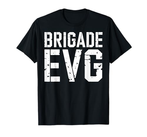 EVG Homme Brigade Déguisement : T-Shirt Enterrement Vie De Garçon à Offrir aux Témoins