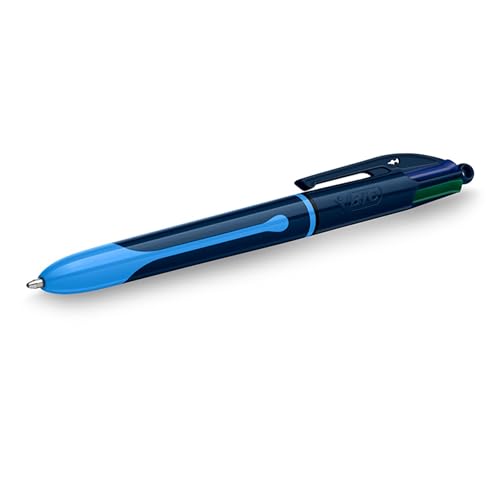 BIC Bolígrafo retráctil de 4 colores suaves y punta de 1 mm para notas impecables 5
