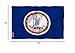 Anley Fly Breeze 3x5 Foot Virginia State Polyester Flag - Vivid Color and Fade proof - Canvas Header and Double Stitched - Virginia VA State Flags with Brass Grommets 3 X 5 Ft