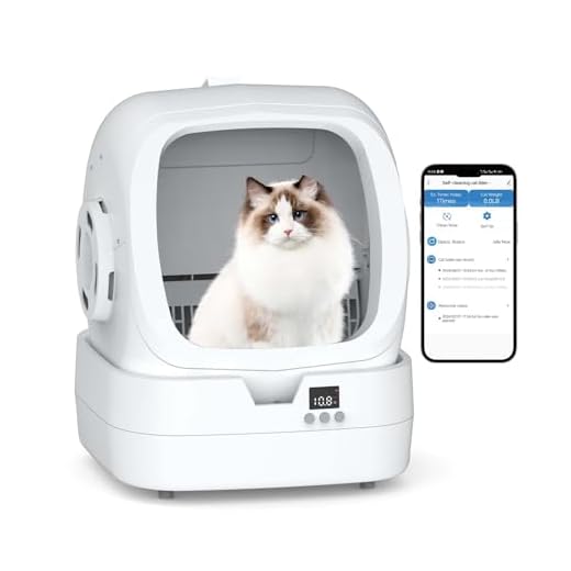 Automatic Cat Litter Box with App Control