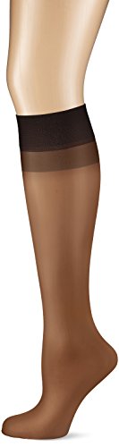 Hudson Damen 030544 Kniestrümpfe, 15 DEN, Schwarz (Black 0005), 39/42 (3er Pack)