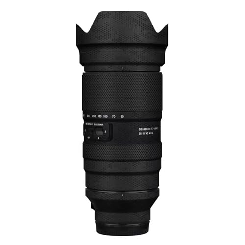 Film de protection en vinyle pour Tamron 50-400 anti-rayures, look Mamba Noir