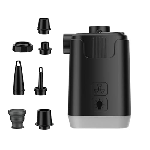 高速膨張収縮ポンプ電動エアーズ LED ライト付き小型エアーズマットレス用プールフロートスリーピングパッド屋外高速膨張収縮