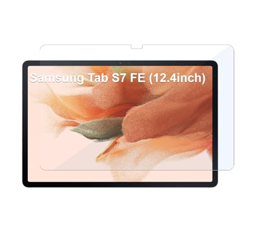 Image of CEDO Samsung Tab S7 Fe (12.4 inch) Tempered Glass | Screen Protector Clear Tempered Glass for Samsung Tab S7 Fe (12.4 inch)