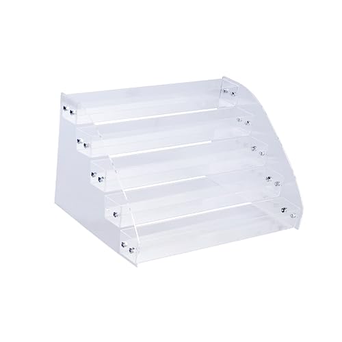 MUSISALY 5 ネイル ポリッシュ オーガナイザー ネイル ポリッシュ ホルダー ネイル ジェル ポリッシュ ネイル ポリッシュ オーガナイザー ラック ホワイト