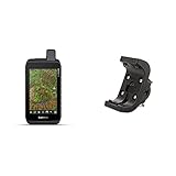 Garmin Montana 700, Rugged GPS Handheld, Routable Mapping for Roads and Trails, Glove-Friendly 5'' Color Touchscreen & 0101165407 Handlebar Mount for Montana/Monterra