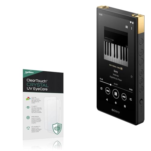 BoxWave Screen Protector Compatible With Sony Walkman (NW-ZX707) - ClearTouch Crystal Anti-UV EyeCare (2-Pack), Filters out Harmful Blue Light Reduce Fatigue