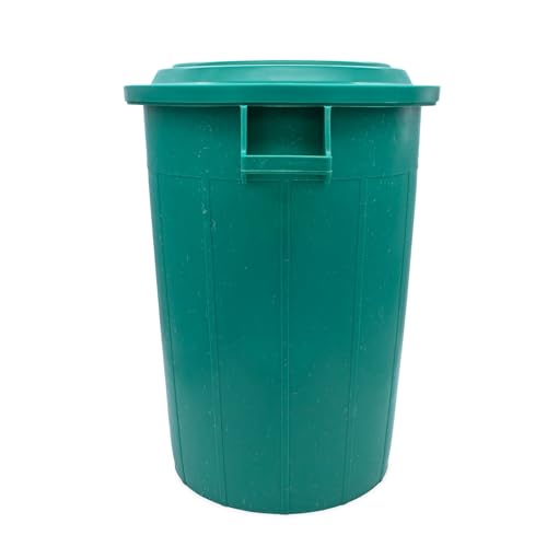 Spetebo Universaltonne 70 Liter mit Deckel und 2 Tragegriffen in grün