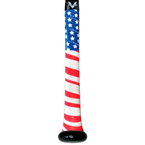 image for Vulcan | 1.75mm Bat Grip | Baseball/Softball | Old Glory, 1.75mm | Sta