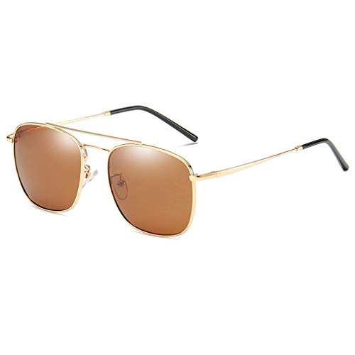 PLOPLO 55 mm Square Polarized Sunglasses for Men