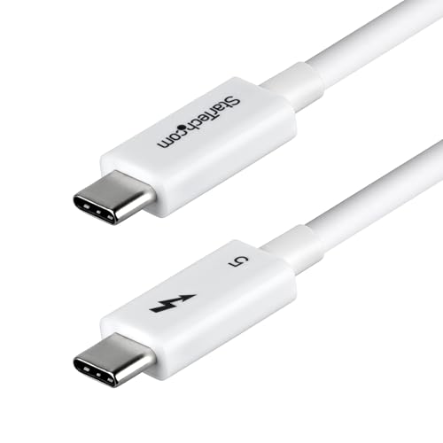 Cable Thunderbolt 5 de 1m soluciona cortes de vídeo y carga lenta en pantallas 4K 240Hz