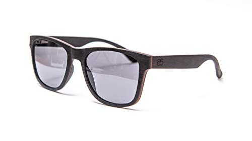 Lunettes de soleil en bois polarisées anti éblouissement yeux sensibles
