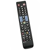 Replacement Remote Control AA59-00580A for Samsung TV UN50ES6100F UN50ES6100FXZA UN55ES6100F UN55ES6100FXZA UN55ES7500 UN55ES7500F UN55ES7500FXZA UN55ES7550 UN55ES7550F