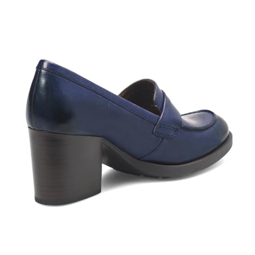 Image of SHODENSE Women Vintage Chunky Heel Loafers Pumps Platform Round Closed Toe Oxford Shoes Burnished Patent Matte Suede Slip On Dress Loafer Block Stacked Heels Office Formal Work Business 4-11 M US