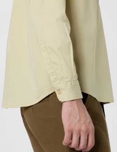 Image of Veirdo Men's Pure Cotton Utility Shirt | Full Sleeve Casual Button-Down with Dual Chest Pockets | Stylish & Comfortable Everyday Wear | Colors: Beige, Black, Maroon, Olive, Rust & White