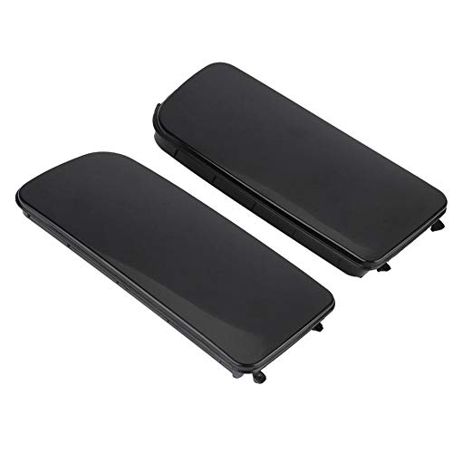 KIMISS 1 pair Car Front Fog Light Cover, ABS Fog Lamp Frame Fit for E30 E36 E46 318 323 325 (#3)