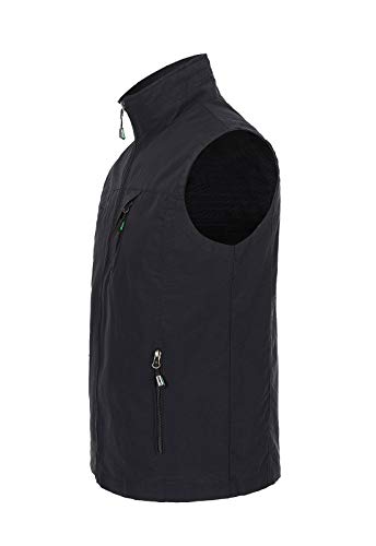 Hbufnha Men's Lightweight Vest Outdoor Windbreaker Vest Jacket For Golf Safari Travel Fishing Hiking Vest3