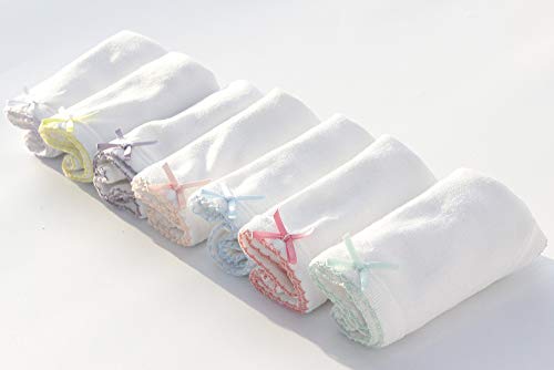 Benetia Toddler Underwear Cotton White 6-Pack Size 2T 3T #TOP1