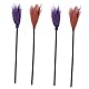 FRCOLOR 2sets Halloween Thema Besen Besen Dekorative Ornament Einzigartige Kreative Für Tür 2 Stücke * 2