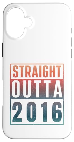 Straight Outta 2016 Birth Of Birthday Classic 2016 Vintage �X�}�z�P�[�X iPhone 16 Plus �p