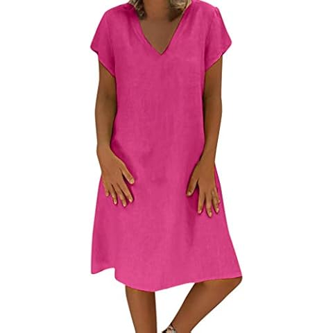Robe Courte en Lin OverDose Femme Cover