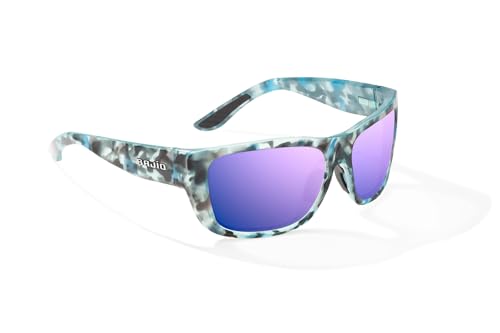 Bajio Annette Polarized Sunglasses – Small Fit Cat Eye Wrap – LAPIS Lens Tech – Wide Temples – Sun Ledge – Flex Hinges