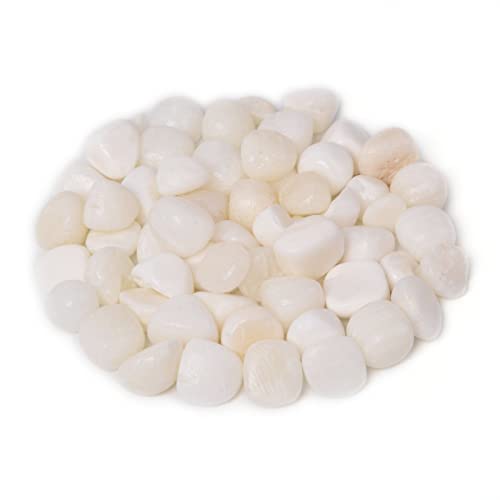 Image of 100 grams Small Tumbled Chips Polished Crushed Stone Crystal Healing Embellishments