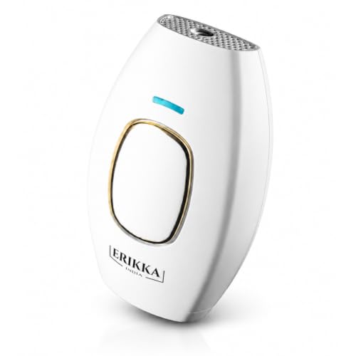 Image of IPL Hair Removal Handset for Women and Men, Full Body, Long-Term Hair Reduction, 500,000 Flashes, 12-Month Warranty by Erikka India| White (White)