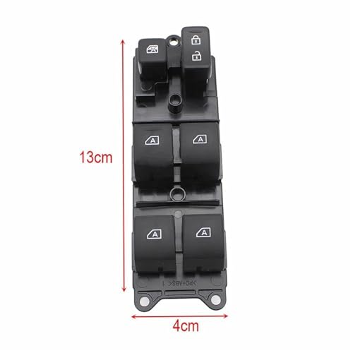 Panneau boutons lève-vitre de précision pour Mitsubishi Outlander - 3