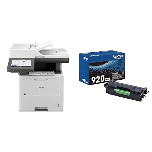 Brother MFCL6810DW Laser Printer and TN920XXL Black High Yield Toner