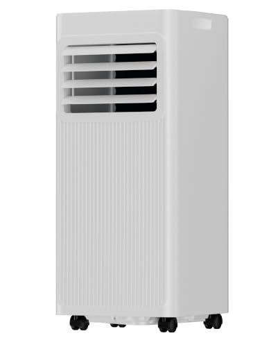 Image of Uthfy 6,500 BTU Portable Air Conditioners, 4-in-1 Portable AC Unit with Cool, Fan, Dehumidifier, Sleep Mode, 24H Timer, Up to 280 Sq.Ft Air Conditioner for Home, Bedroom, Office, Window Kit & Remote