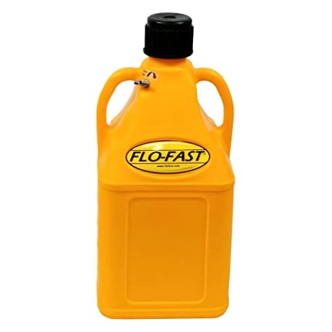 FLO-FAST 7.5 Gallon Professional Utility Container - Yellow - 75004 Cover