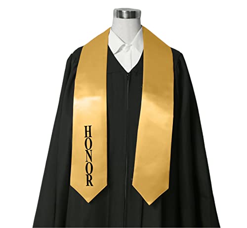 Image of Graduation Stole Honor Stole Plain Sash 60 inch Long for Graduation Ceremony and Graduation Photos