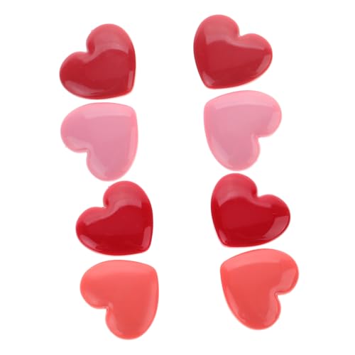 Healeved 2 Series Caja De Pintalabios Contenedores Vacíos En Forma De Corazón Lápices Labiales Maquillaje Barra Labios Contenedor De Colorete De Bricolaje El Plastico 8 Piezas*2