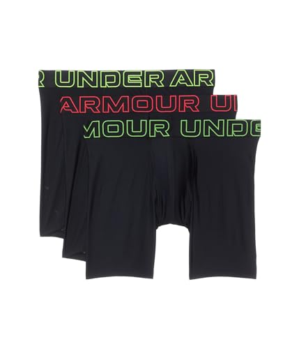 Boxer Briefs Under Armour Performance, Caleçon Ajusté Premium en Mesh, Lot de 3