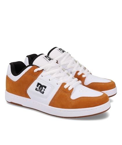 DC Shoes Manteca 4 baskets de skate en cuir Wheat White taille 38.5 confort durable