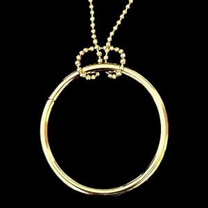 THINCAN Goldener Ring Kugelkette Zaubertrick