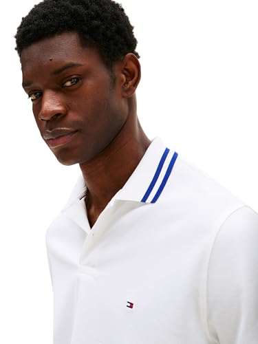 Tommy Hilfiger Mens Short Sleeve Casual Dri Fit Polo Shirts in Regular Fit with Moisture Wicking and Stretch2