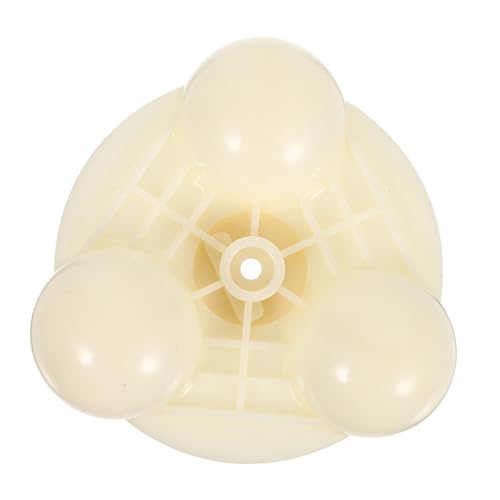 CALLARON Rodillos de Masaje para Silla Cabezal Triple Ajustable para Cuello y Espalda Repuesto para Reparación de Masajeadores con Bolas Giratorias Suaves