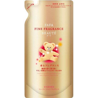 やさしく優雅なロマンティック フローラルの香り ファーファ ファインフレグランス ボーテ つめかえ用柔軟剤 500ml 32入(2合)