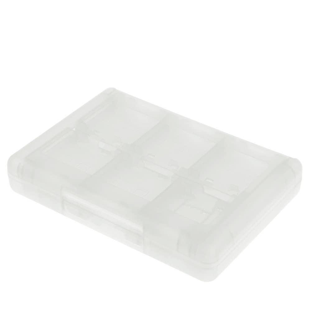 White Game Card Storage Case Box,28 In 1 Game Card Holder Cartridge Carrying Organizer For 3Ds/3Ds/Dsi/Dsi Xl/Dsi Ll/Ds/Ds Lite (White)