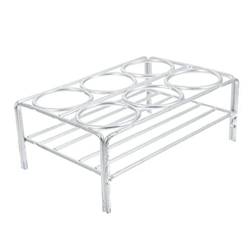 NAMOARLY Nickel-Chromium Wire Crucible Stand 4/6 Hole Crucible Holder for Safe Experiments