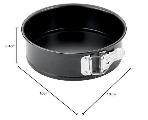 Tescoma 623239 Black Edition Tortiera Apribile 1 Fondo, Diametro 22 cm