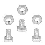Boulons de Serre en Aluminium avec Écrous, Kit de 50 Pièces, Accessoires de Remplacement...