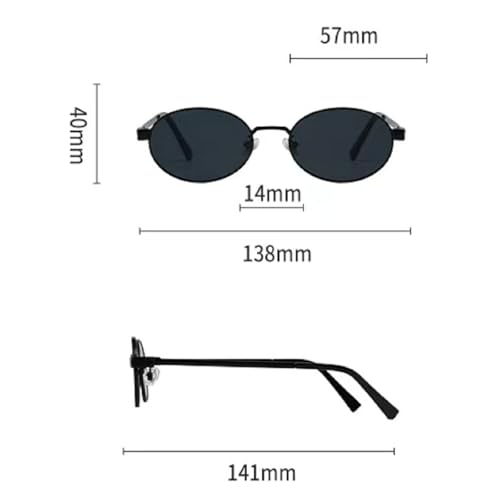 Retro Round Sunglasses for Women, Trendy 2025 Women's Shades, Fashion Men Sun Glasses UV Protection4