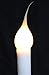 Creative Hobbies® Country Style Incandescent Silicone Dipped Candle Light Bulbs (Pkg of 10 Bulbs) ~ 5 Watt Pearlized Silicone, Gold Glow