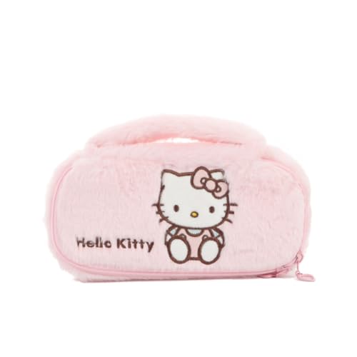 ポチャッコ ハローキティ クロミ 化粧ポーチ 収納ポーチ 化粧品収納メイクポーチ メイクポーチ 多機能 化粧ブラシ収納袋 ウォッシュバッグ 旅行用品収納バッグ 大容量 旅行 出張(ハローキティ)