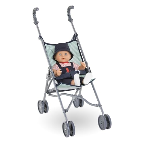 Corolle - Poussette Canne Sauge, Accessoire, pour Poupon 36, 42 et 52cm, dès 3 Ans, 9000141650