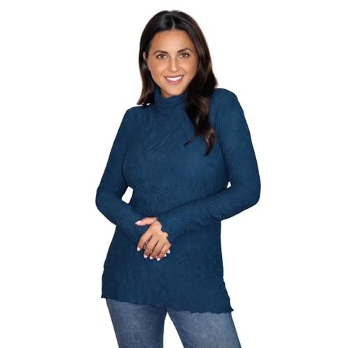 Image of SNO SKINS Dream Catcher Long Sleeve Top with Lettuce Edge